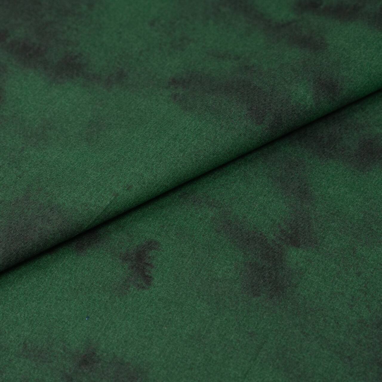 SINGER Christmas Tone-on-Tone Green Cotton Fabric